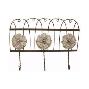 New Twisted Wire French Provincial Floral Hook Set